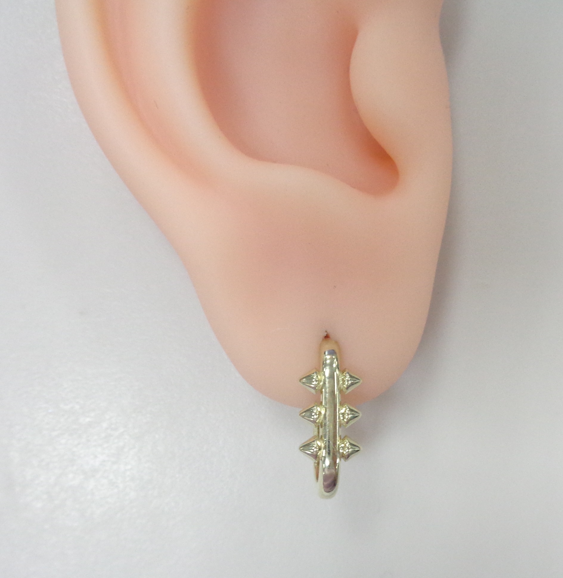 Серьги из желтого золота